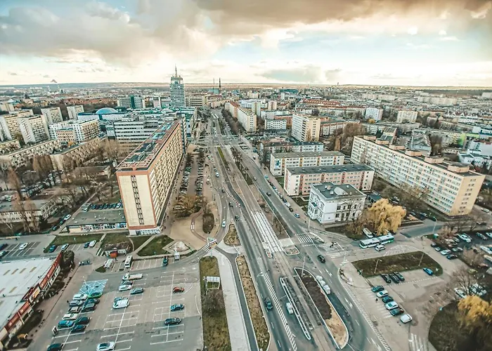 Wanna Na 20 Pietrze, View, Hanza Tower Szczecin